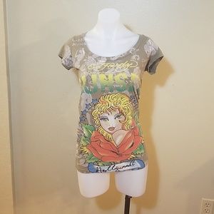 Ed Hardy Sunset shirt